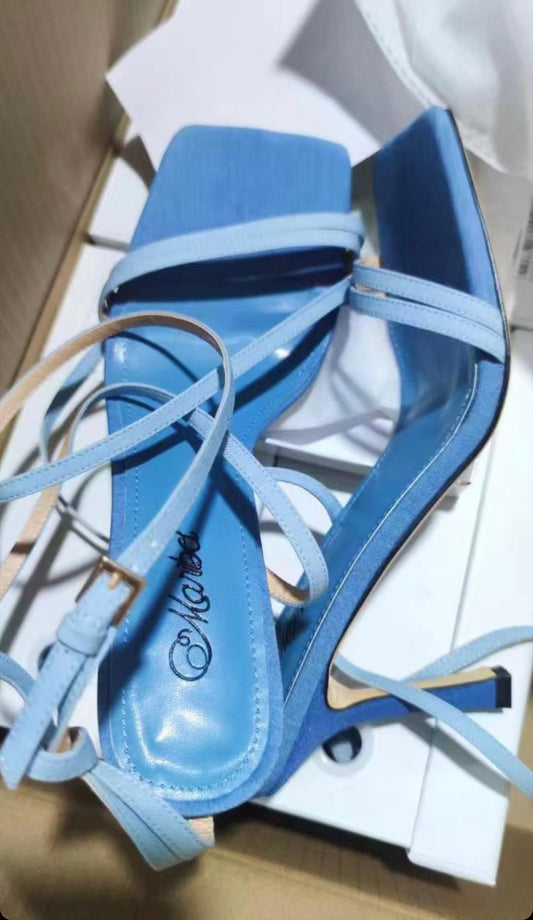 Lea Multi Denim Sandals